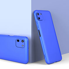 Coque Plastique Mat Protection Integrale 360 Degres Avant et Arriere Etui Housse pour Realme C11 Bleu