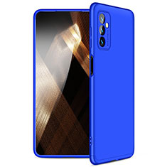 Coque Plastique Mat Protection Integrale 360 Degres Avant et Arriere Etui Housse pour Samsung Galaxy M52 5G Bleu