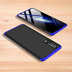 Coque Plastique Mat Protection Integrale 360 Degres Avant et Arriere Etui Housse pour Xiaomi Mi 9 Bleu et Noir