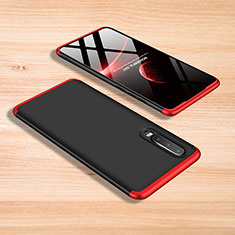 Coque Plastique Mat Protection Integrale 360 Degres Avant et Arriere Etui Housse pour Xiaomi Mi 9 SE Rouge et Noir