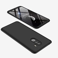 Coque Plastique Mat Protection Integrale 360 Degres Avant et Arriere Etui Housse pour Xiaomi Pocophone F1 Noir