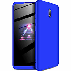 Coque Plastique Mat Protection Integrale 360 Degres Avant et Arriere Etui Housse pour Xiaomi Redmi 8A Bleu
