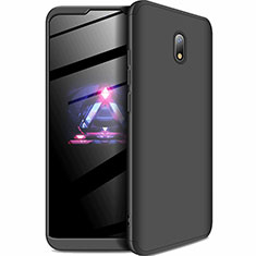 Coque Plastique Mat Protection Integrale 360 Degres Avant et Arriere Etui Housse pour Xiaomi Redmi 8A Noir