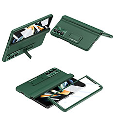 Coque Plastique Mat Protection Integrale 360 Degres Avant et Arriere Etui Housse QH5 pour Samsung Galaxy Z Fold5 5G Vert