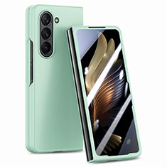 Coque Plastique Mat Protection Integrale 360 Degres Avant et Arriere Etui Housse SD1 pour Samsung Galaxy Z Fold5 5G Pastel Vert