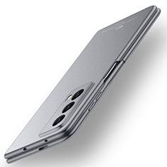 Coque Plastique Mat Protection Integrale 360 Degres Avant et Arriere Etui Housse ZL7 pour Huawei Honor Magic Vs2 5G Gris