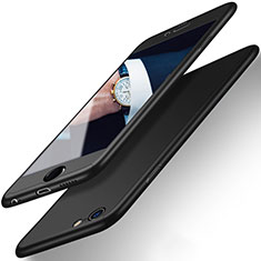 Coque Plastique Mat Protection Integrale 360 Degres Avant et Arriere pour Apple iPhone 6 Noir