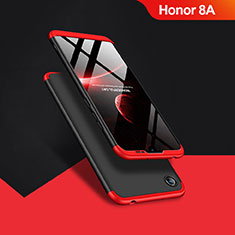 Coque Plastique Mat Protection Integrale 360 Degres Avant et Arriere pour Huawei Y6 Prime (2019) Noir