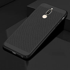 Coque Plastique Rigide Etui Housse Mailles Filet pour Huawei Nova 2i Noir