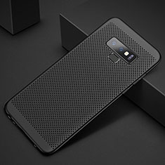 Coque Plastique Rigide Etui Housse Mailles Filet pour Samsung Galaxy Note 9 Noir