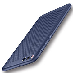 Coque Plastique Rigide Etui Housse Mailles Filet pour Xiaomi Mi 6 Bleu