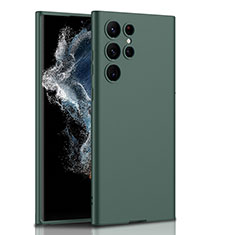Coque Plastique Rigide Etui Housse Mat AC1 pour Samsung Galaxy S21 Ultra 5G Vert