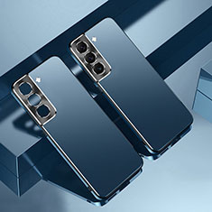 Coque Plastique Rigide Etui Housse Mat AT1 pour Samsung Galaxy S21 Plus 5G Bleu
