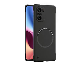 Coque Plastique Rigide Etui Housse Mat avec Mag-Safe Magnetic Magnetique pour Xiaomi Redmi K40 Pro+ Plus 5G Noir