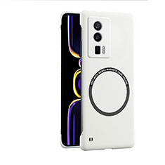 Coque Plastique Rigide Etui Housse Mat avec Mag-Safe Magnetic Magnetique pour Xiaomi Redmi K60 5G Blanc