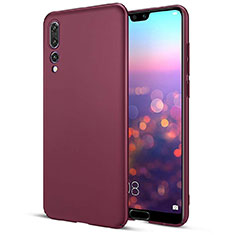 Coque Plastique Rigide Etui Housse Mat G01 pour Huawei P20 Pro Violet