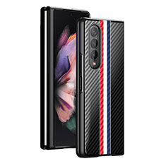Coque Plastique Rigide Etui Housse Mat H01 pour Samsung Galaxy Z Fold3 5G Noir