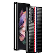 Coque Plastique Rigide Etui Housse Mat H01 pour Samsung Galaxy Z Fold4 5G Noir
