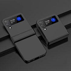 Coque Plastique Rigide Etui Housse Mat H06 pour Samsung Galaxy Z Flip3 5G Noir