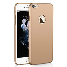 Coque Plastique Rigide Etui Housse Mat M01 pour Apple iPhone 6 Plus Or