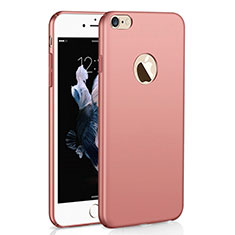 Coque Plastique Rigide Etui Housse Mat M01 pour Apple iPhone 6 Plus Or Rose