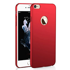 Coque Plastique Rigide Etui Housse Mat M01 pour Apple iPhone 6 Rouge