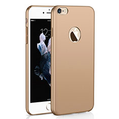 Coque Plastique Rigide Etui Housse Mat M01 pour Apple iPhone 6S Plus Or