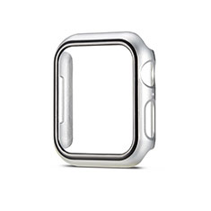 Coque Plastique Rigide Etui Housse Mat M01 pour Apple iWatch 5 44mm Argent