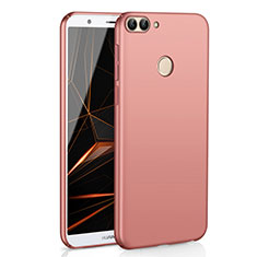 Coque Plastique Rigide Etui Housse Mat M01 pour Huawei Enjoy 7S Or Rose