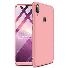 Coque Plastique Rigide Etui Housse Mat M01 pour Huawei Enjoy 9 Plus Or Rose