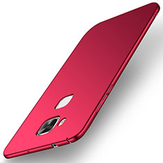 Coque Plastique Rigide Etui Housse Mat M01 pour Huawei G8 Rouge