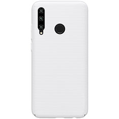 Coque Plastique Rigide Etui Housse Mat M01 pour Huawei Honor 20i Blanc