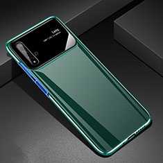 Coque Plastique Rigide Etui Housse Mat M01 pour Huawei Honor 20S Vert