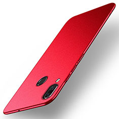 Coque Plastique Rigide Etui Housse Mat M01 pour Huawei Nova 3 Rouge