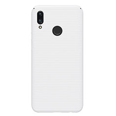 Coque Plastique Rigide Etui Housse Mat M01 pour Huawei Nova Lite 3 Blanc