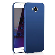 Coque Plastique Rigide Etui Housse Mat M01 pour Huawei Y5 (2017) Bleu