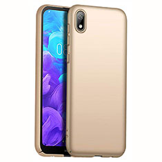 Coque Plastique Rigide Etui Housse Mat M01 pour Huawei Y5 (2019) Or