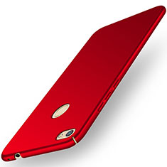 Coque Plastique Rigide Etui Housse Mat M01 pour Huawei Y6 Pro (2017) Rouge