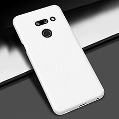 Coque Plastique Rigide Etui Housse Mat M01 pour LG G8 ThinQ Blanc