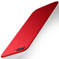 Coque Plastique Rigide Etui Housse Mat M01 pour Oppo A12e Rouge