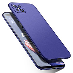 Coque Plastique Rigide Etui Housse Mat M01 pour Oppo Reno4 Z 5G Bleu