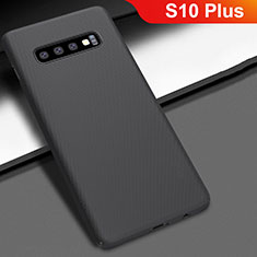 Coque Plastique Rigide Etui Housse Mat M01 pour Samsung Galaxy S10 Plus Noir