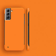Coque Plastique Rigide Etui Housse Mat M01 pour Samsung Galaxy S21 FE 5G Orange