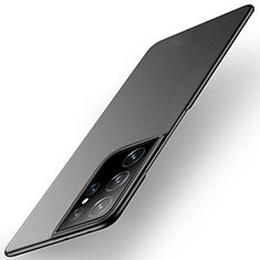 Coque Plastique Rigide Etui Housse Mat M01 pour Samsung Galaxy S21 Ultra 5G Noir