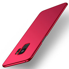 Coque Plastique Rigide Etui Housse Mat M01 pour Samsung Galaxy S9 Rouge