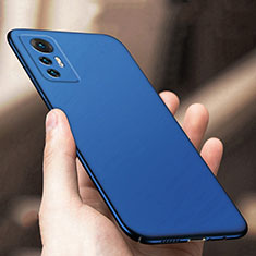 Coque Plastique Rigide Etui Housse Mat M01 pour Xiaomi Mi 12S 5G Bleu