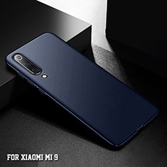 Coque Plastique Rigide Etui Housse Mat M01 pour Xiaomi Mi 9 Bleu