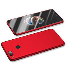 Coque Plastique Rigide Etui Housse Mat M01 pour Xiaomi Mi A1 Rouge
