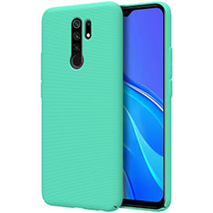 Coque Plastique Rigide Etui Housse Mat M01 pour Xiaomi Redmi 9 Prime India Vert