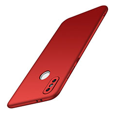 Coque Plastique Rigide Etui Housse Mat M01 pour Xiaomi Redmi Note 5 AI Dual Camera Rouge